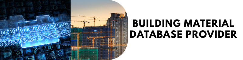 Building Material Database Provider