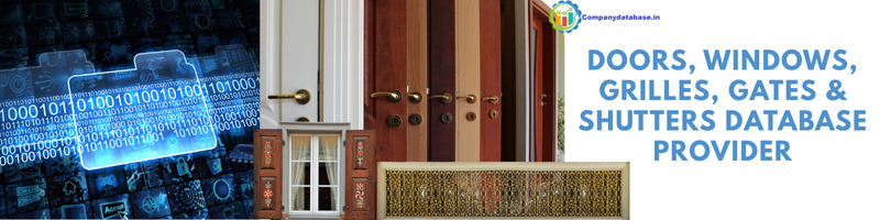 Doors, Windows, Grilles, Gates & Shutters Database Provider