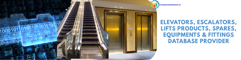 Elevators, Escalators, Lifts Products, Spares, Equipments & Fittings Database Provider