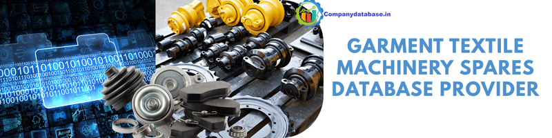 Garment Textile Machinery Spares Database Provider