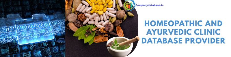 Homeopathic and Ayurvedic Clinic Database Provider