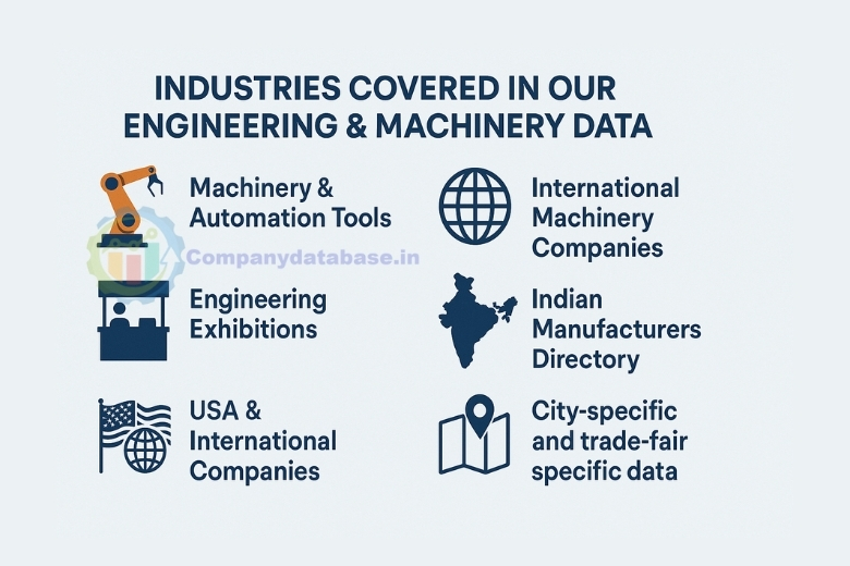 Industries Covered in Our Engineering & Machinery Data