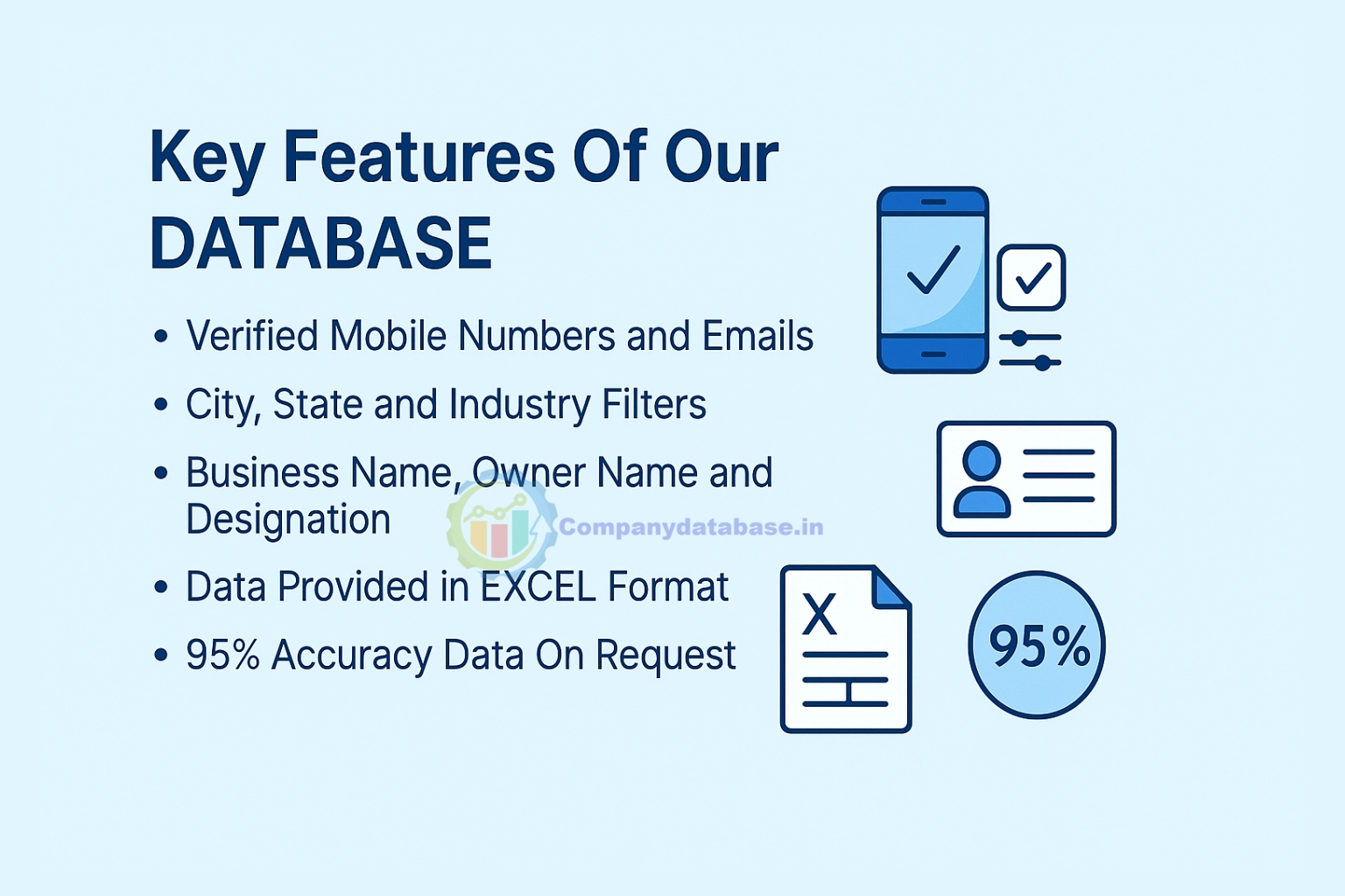 Key Features Of Our Database