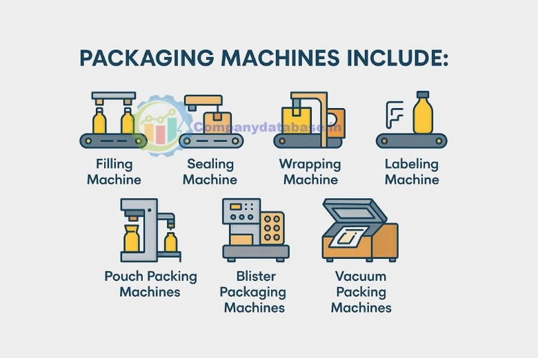 Packaging Machines Include