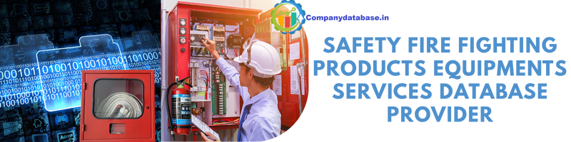 Safety Fire Fighting Products Equipments Services Database Provider
