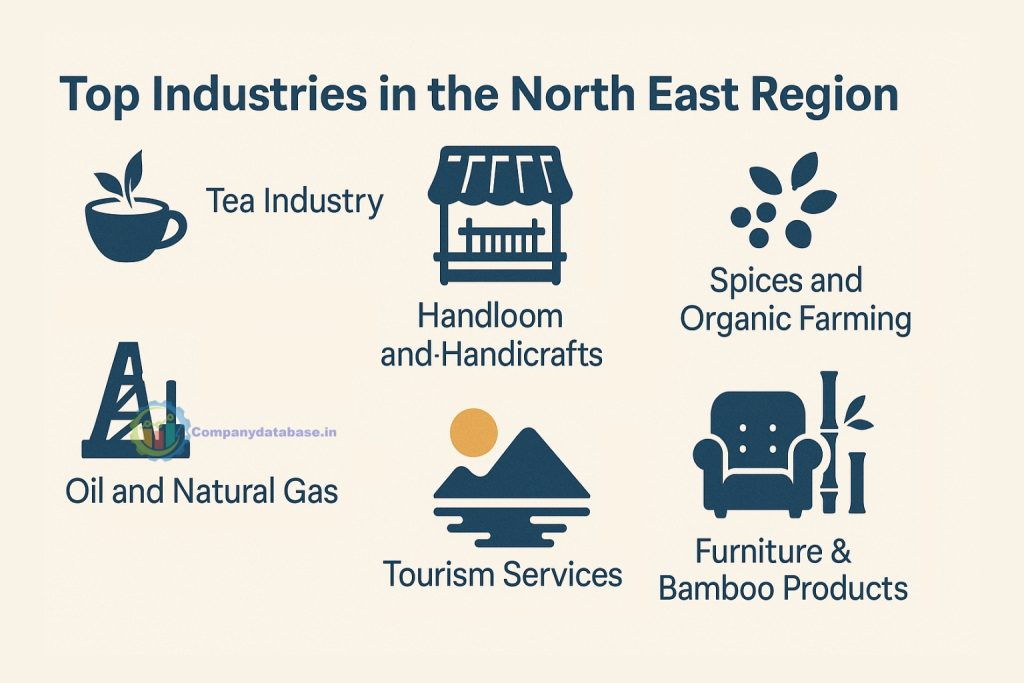 Top Industries in the North East Region