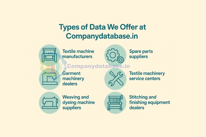 Types of Data We Offer for textiles