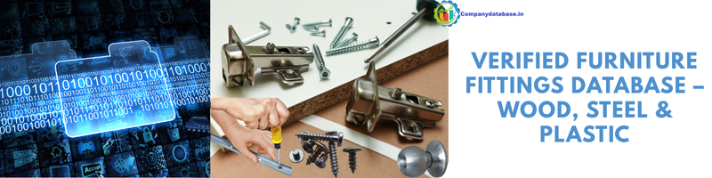 Verified Furniture Fittings Database – Wood, Steel & Plastic