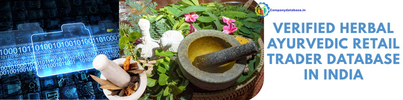 Verified Herbal Ayurvedic Retail Trader Database in India