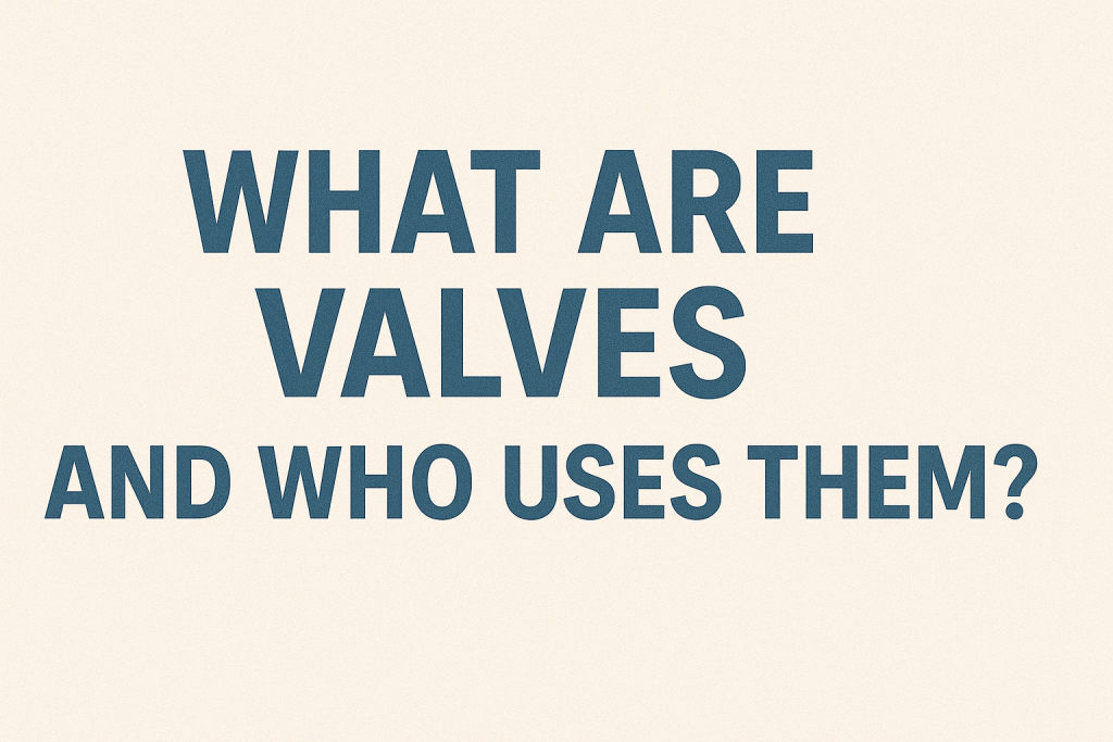What Are Valves and Who Uses Them