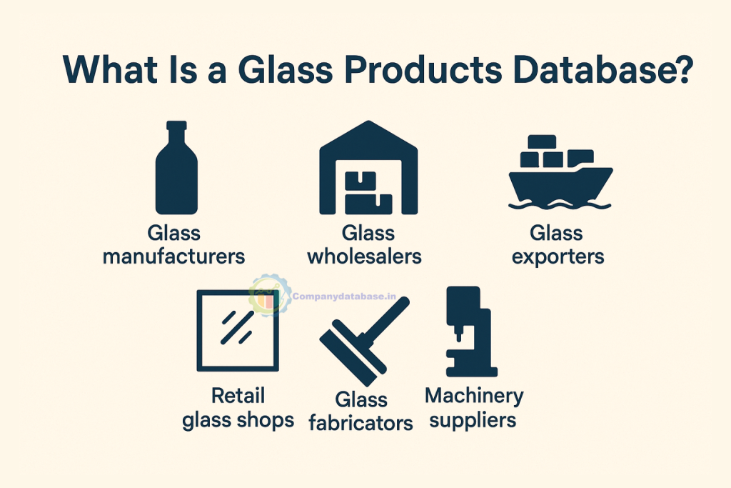 What Is a Glass Products Database