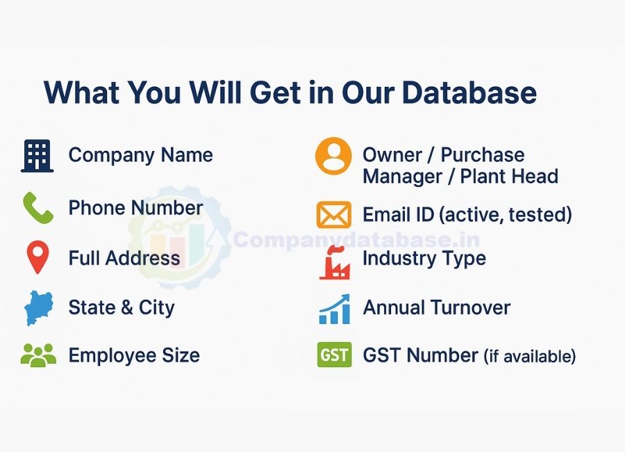 What You Will Get in Our Database