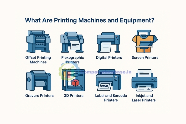 What are Printing Machines and Equipment