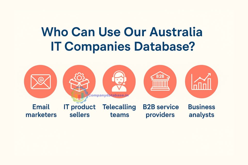 Who Can Use Our Australia IT Companies Database