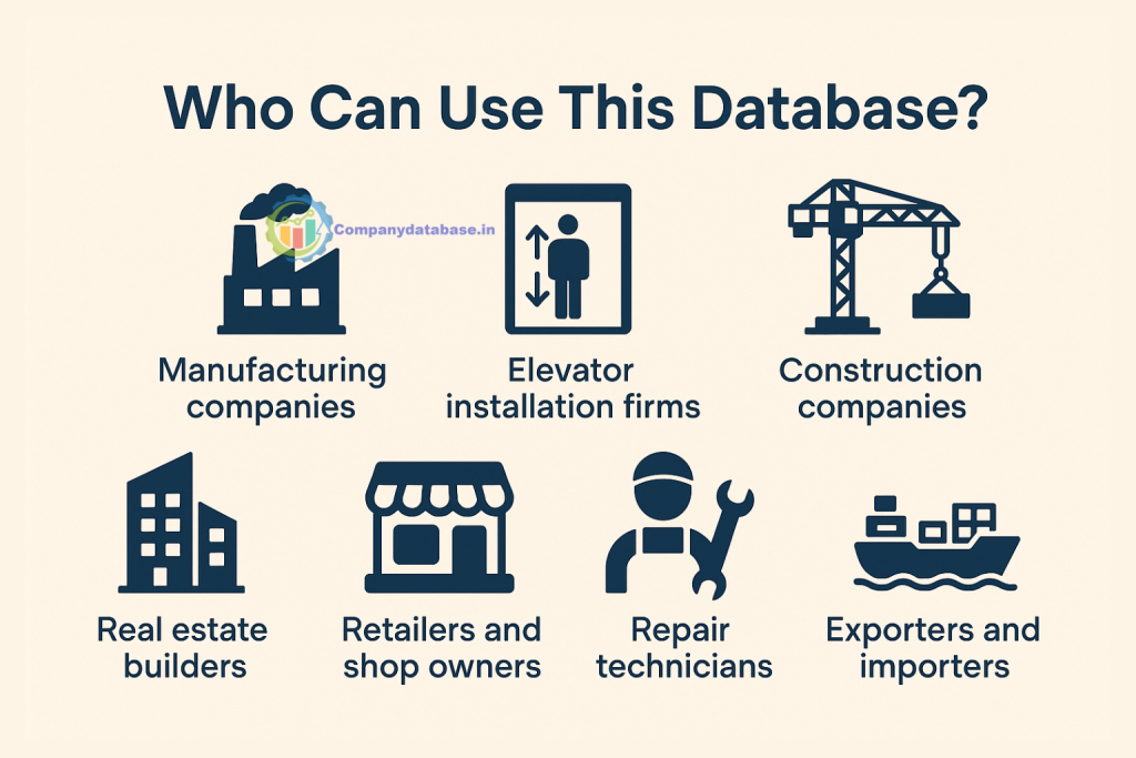 Who Can Use This Elevator Database