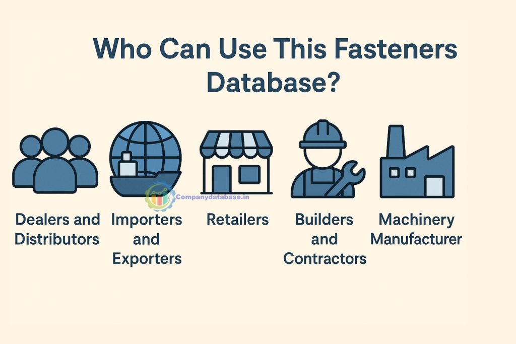 Who Can Use This Fasteners Database