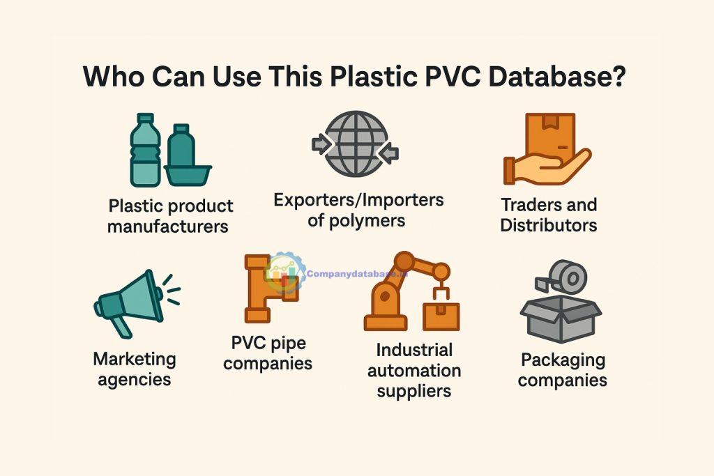 Who Can Use This Plastic PVC Database