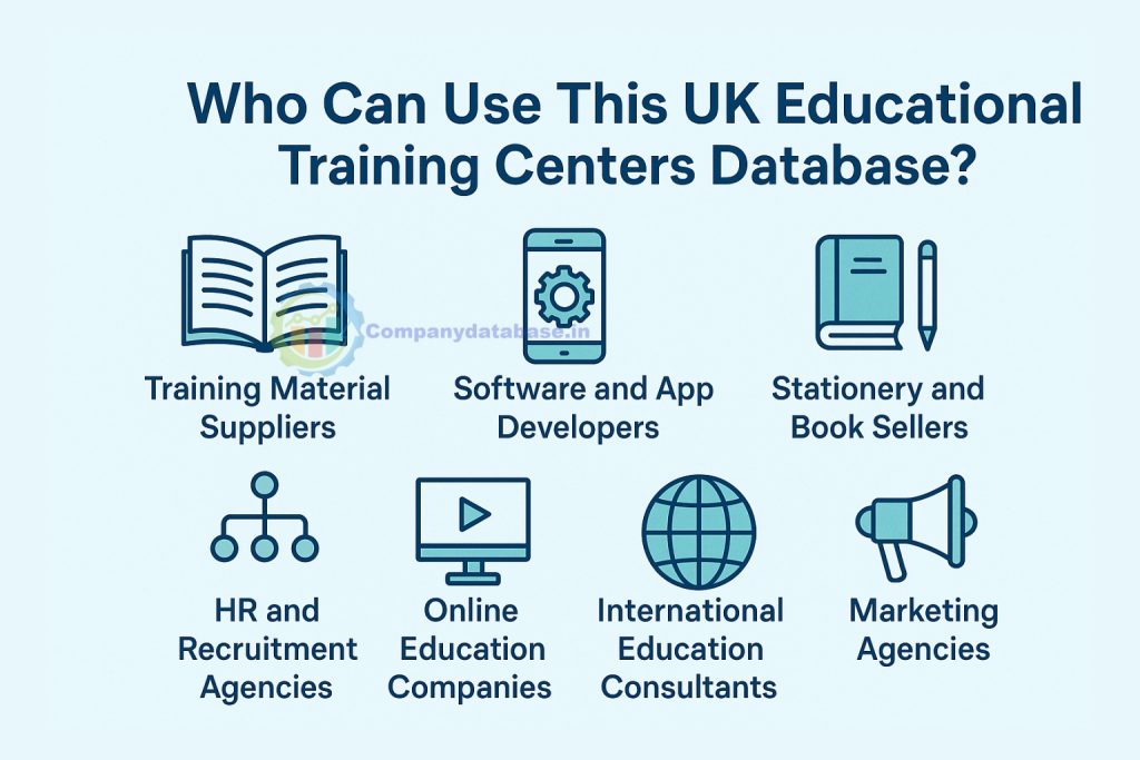 Who Can Use This UK Educational Training Centers Database