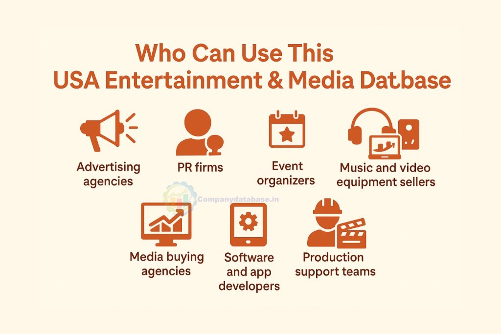 Who Can Use This USA Entertainment & Media Database
