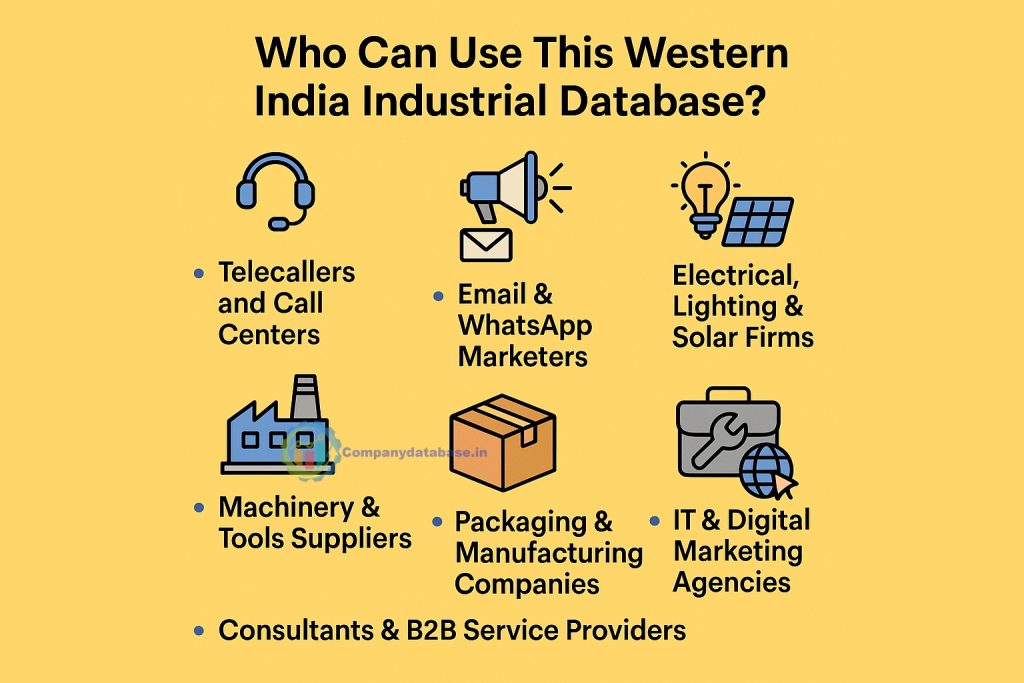 Who Can Use This Western India Industrial Database