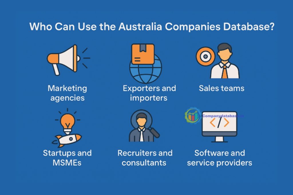 Who Can Use the Australia Companies Database