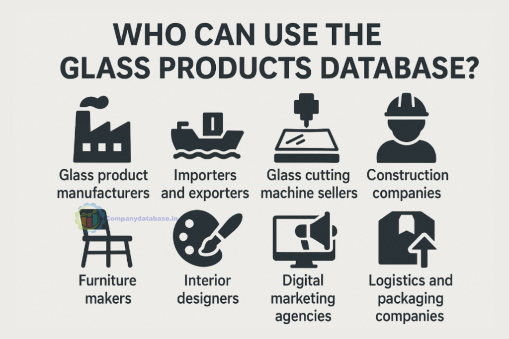 Who Can Use the Glass Products Database