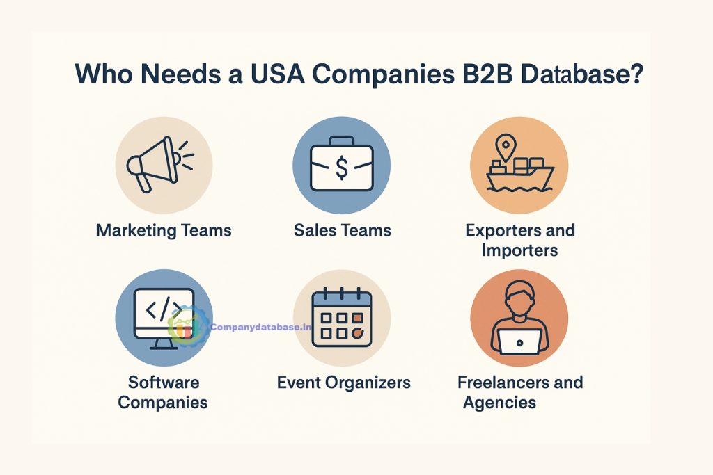 Who Needs a USA Companies B2B Database