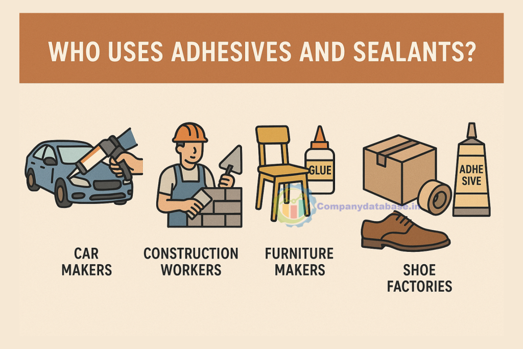 Who Uses Adhesives and Sealants