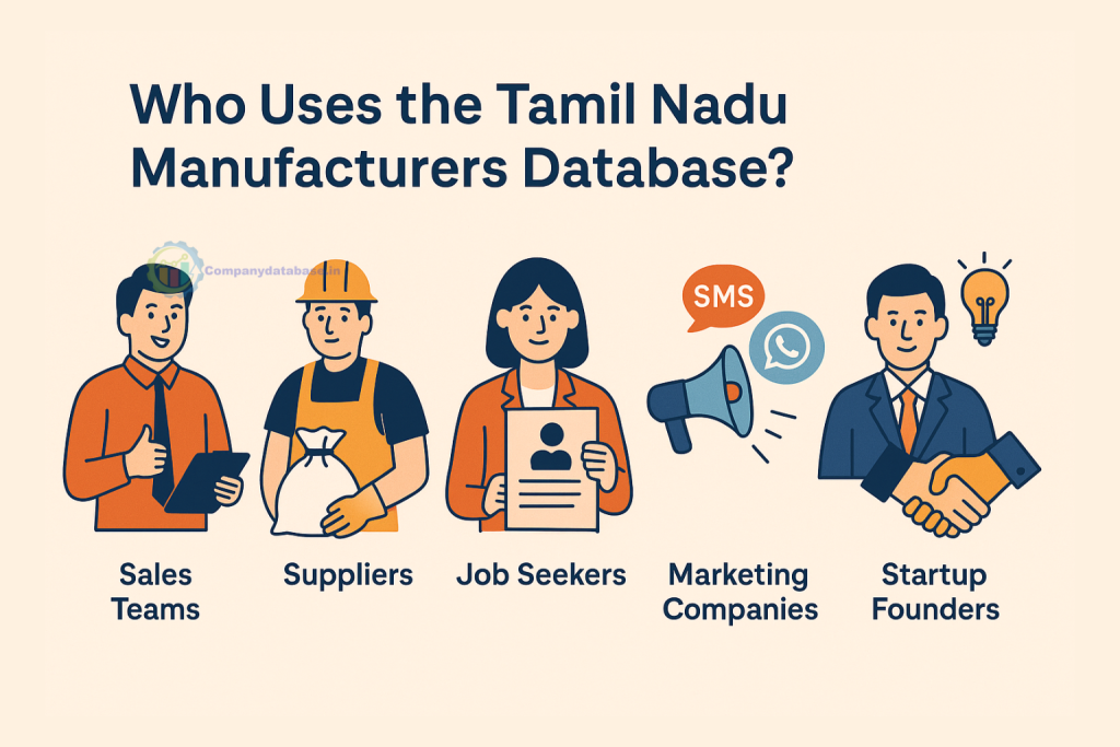 Who Uses the Tamil Nadu Manufacturers Database